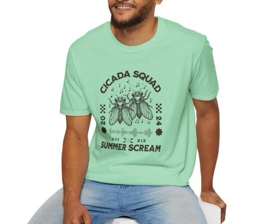 Retro Cicada Shirt, 2024 Cicada Squad Tee