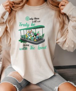 Disney Mickey and Friends Epcot Center Living With The Land Shirt