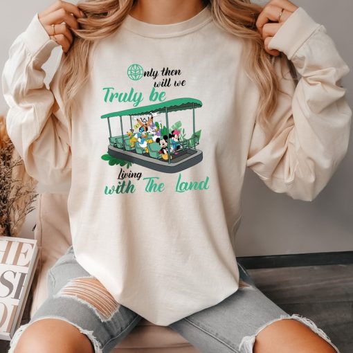 Disney Mickey and Friends Epcot Center Living With The Land Shirt