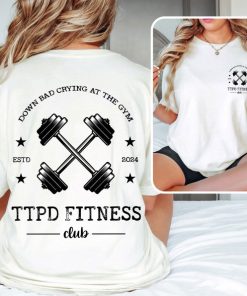 Down Bad Shirt, TTPD Fitness, Comfort Colors® Swiftie Shirt