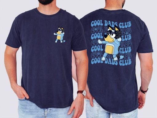 Cool Dad Club Bluey Shirt, Bluey Dad Shirt, Bluey Family Shirt