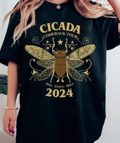 Cicada 2024 Shirt, Cicada Comeback Tour 2024 Shirt, Cicada Summer Tee