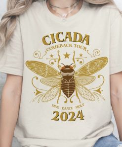 Cicada 2024 Shirt, Cicada Comeback Tour 2024 Shirt, Cicada Summer Tee