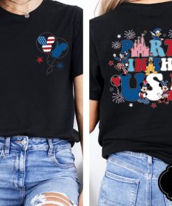 Disney 4th of July shirt, Disney Party, Disney Patriotic Shirt