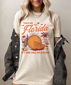 Florida Graphic Shirt Lyrics, Vintage, Unisex Tee, Bury Your Regrets