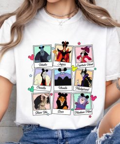 Retro 90s Disney Villains Bad Girls Bad Guys Shirt