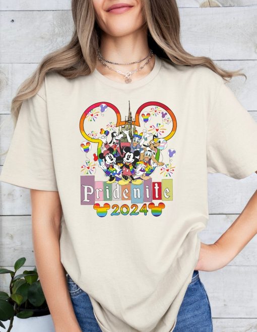 Disney Pridenite Shirt, Personalized Vintage Disney Pride Nite 2023