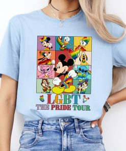 Disney Mcieky and Friends The Pride Tour Shirt, Gay Right LGBTQ Shirt