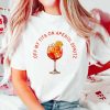 Off My Tits On Aperol Spritz Shirt, Casual Bachelorette Vintage Tee