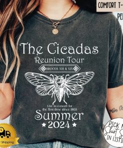 Cicada Shirt 2024 Cicada Emergence Unisex Jersey Short Sleeve Tee