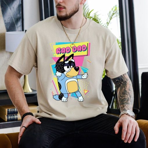 Bluey Rad Dad Shirt, Bluey Dad Shirt, Cool Dad Club Shirt