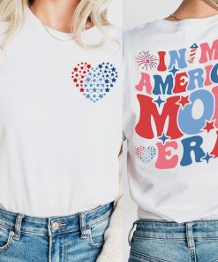 In My American Mama Era Shirt - American Mother T-Shirt - 4th Of July