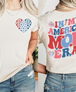 In My American Mama Era Shirt - American Mother T-Shirt - 4th Of July