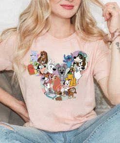 Disney Dogs Shirt, Disney Goofy Pluto Bolt Dug Shirt, Dog Lover Shirt