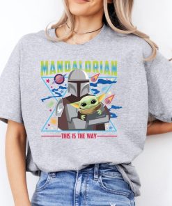 Mandalorian This İs The Way Shirt, Darth Vader Baby Yoda Shirt