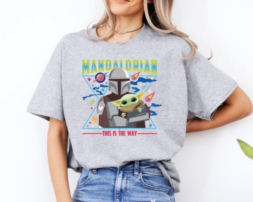 Mandalorian This İs The Way Shirt, Darth Vader Baby Yoda Shirt