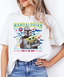 Mandalorian This İs The Way Shirt, Darth Vader Baby Yoda Shirt