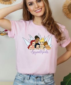 Disney Princess Shirt, Tinkerbell Ariel Belle Shirt, Squad Goals Shirt