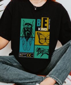 Vintage Insect Shirt, Be Kind To All Kinds Bug Tshirt