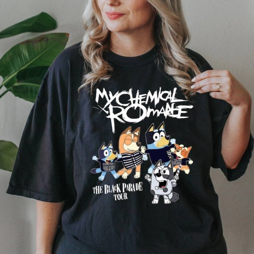 Bluey Dog MCR Gildan Tshirt| Unisex M.C.R Sweatshirt