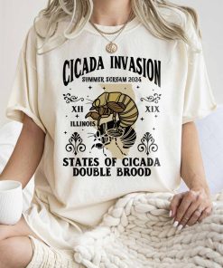 The Cicada Invasion 2024 Shirt, U.S Summer Scream 2024 Shirt