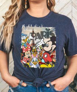 Disneyland Paris Shirt, Mickey Friends Eiffel Tower Shirt