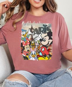 Disneyland Paris Shirt, Mickey Friends Eiffel Tower Shirt