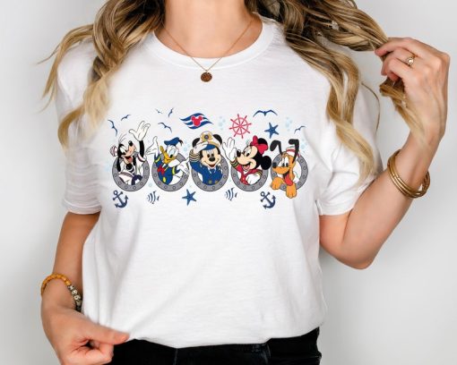 Disney Cruise Trip Shirt, Mickey Friends Cruise Crew Shirt