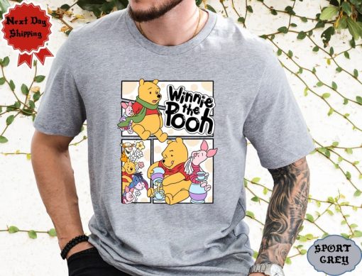 Winnie The Pooh Tshirt, Baby Winnie The Pooh Shirt,Kids Cartoon Shirts