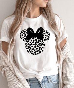 Disney Leopard Minnie Shirt, Disney Shirts for Women