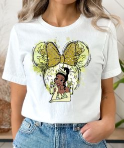 Tiana Disney Shirt, Tiana Watercolor T-shirt, Tiana Princess Shirt