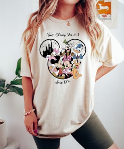 Comfort Retro Walt Disney World Est 1971 Shirt,Disney Family Shirt