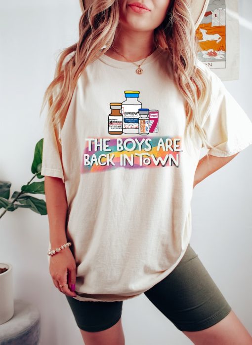 The Boys Are Back In Town ICU Shirt, Medicine Shirt