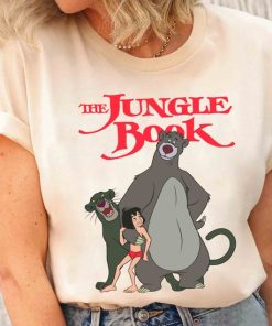 Disney The Jungle Book Group Mowgli Baloo Bagheera Poster Shirt