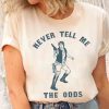 Retro Funny Star Wars Han Solo Never Tell Me The Odds Portrait Shirt