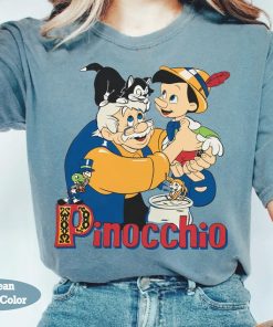 Disney Pinocchio Characters Group Shot Shirt