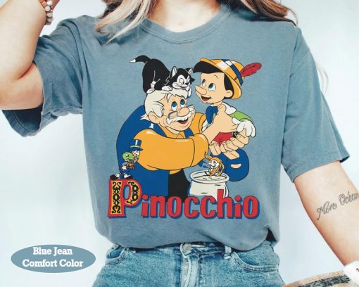 Disney Pinocchio Characters Group Shot Shirt