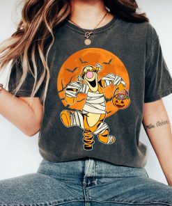 Disney Tigger Mummy Pumpkin Halloween Shirts