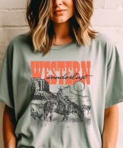 Western Graphic Tee, Cowgirl T-shirt, Cute Cowgirl TShirt