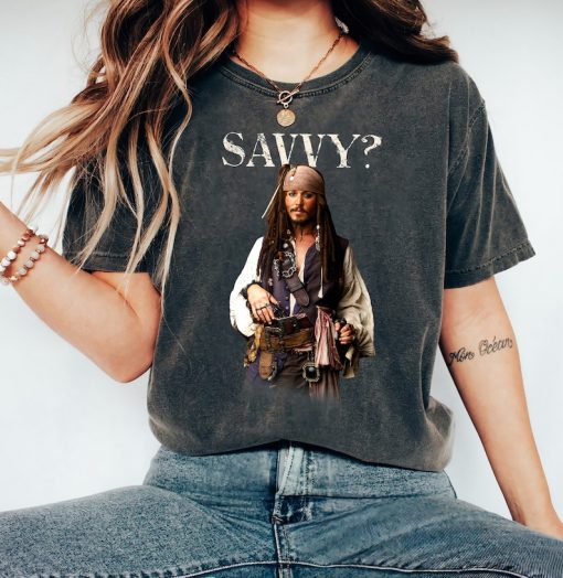 Disney Pirates of the Caribbean Captain Jack Savvy T-Shirt