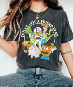 Disney Toy Story You've Got A Friend In Me Group Shot T-Shirt