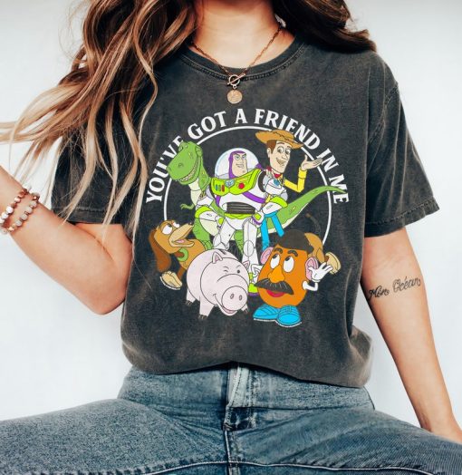 Disney Toy Story You've Got A Friend In Me Group Shot T-Shirt