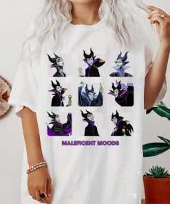 Disney Maleficent Moods Funny Horror Disney Family Matching Tee