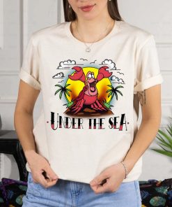 Disney The Little Mermaid Sebastian Under The Sea Tattoo T-Shirt