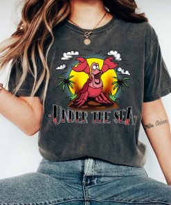 Disney The Little Mermaid Sebastian Under The Sea Tattoo T-Shirt