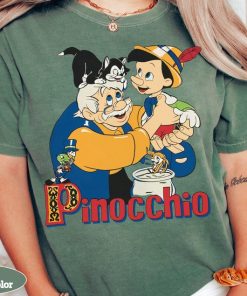 Disney Pinocchio Characters Group Shot Shirt