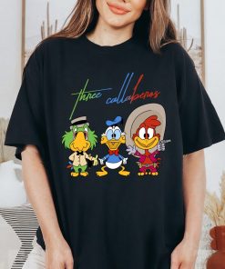 Retro Disney The Three Caballeros Chibi Donald Duck Jose Carioca Panch