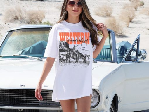 Western Graphic Tee, Cowgirl T-shirt, Cute Cowgirl TShirt