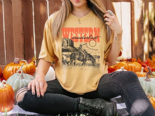 Western Graphic Tee, Cowgirl T-shirt, Cute Cowgirl TShirt