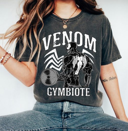 Marvel Venom Gymbiote Workout Cool Shirt